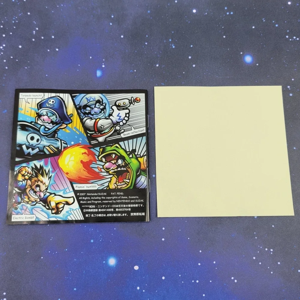 Kaitou Wario The Seven (Nintendo DS) JAPANESE Video Game w/ Stickers 0259